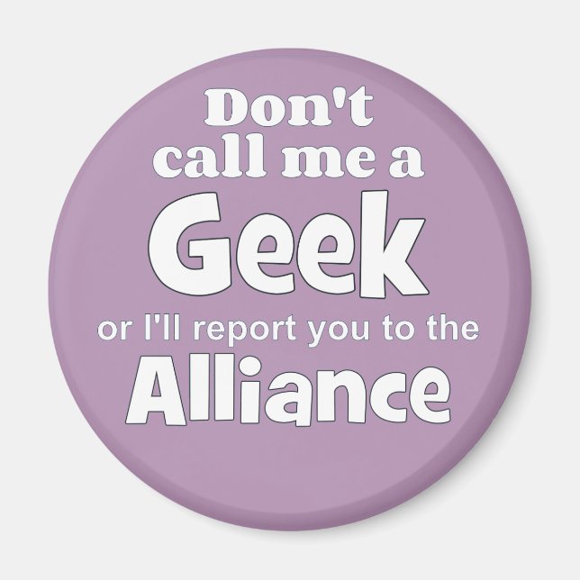 Geek Alliance wf Magnet (Framsidan)