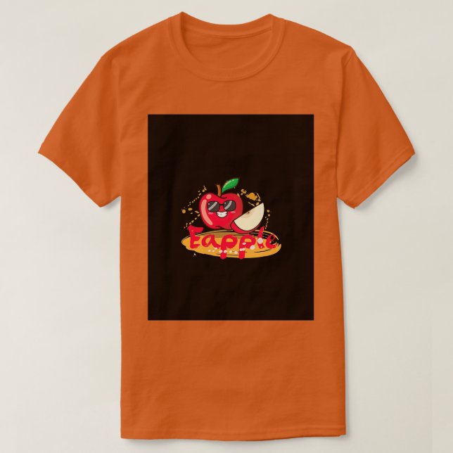 Geek Apple 1 T Shirt (Design framsida)
