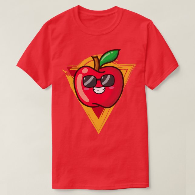 Geek Apple Eapple 1 T Shirt (Design framsida)