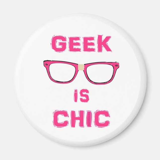 Geek är Chic Magnet (Framsidan)