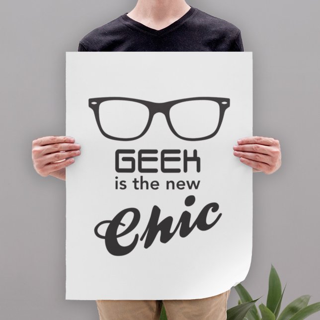 Geek är den nya Chicen Poster (Skapare uppladdad)