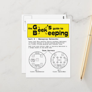 Geek Bieping (nätverk) - vykort
