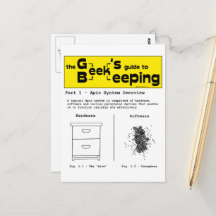 Geek Bieping (systemöversikt) - vykort