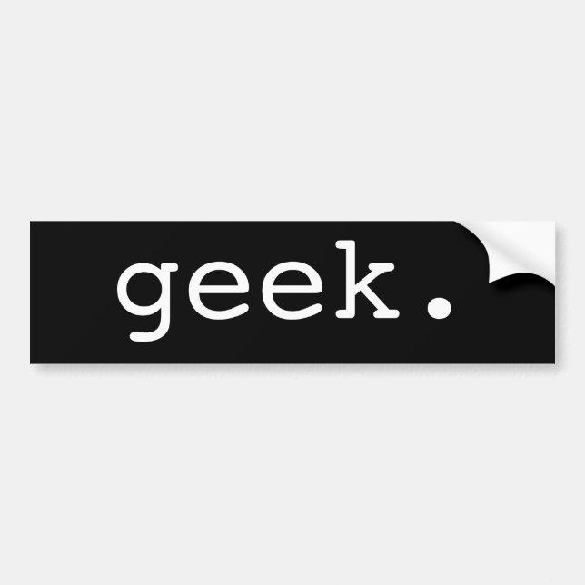 geek. bildekal (Framsidan)