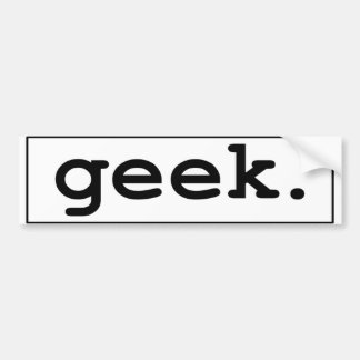 geek. bildekal