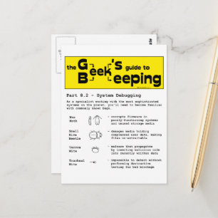 Geek Biodling (felsökning) - vykort