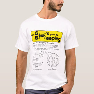Geek Biodling (nätverk) - Vitskjorta T Shirt