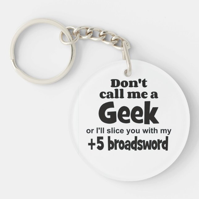 Geek Broadsvärd (Framsidan)