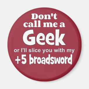Geek Broadsvärd wf Magnet