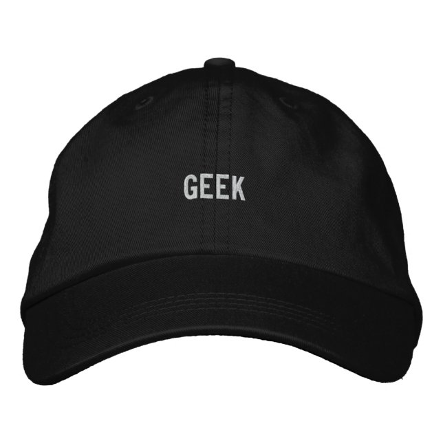 Geek Broderad Keps (Framsida)