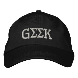 Geek Broderad Keps