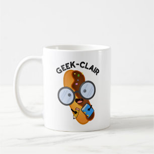 Geek-clair Funny Eclair Pun Kaffemugg