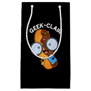 Geek-clair Funny Eclair Pun Mörk BG