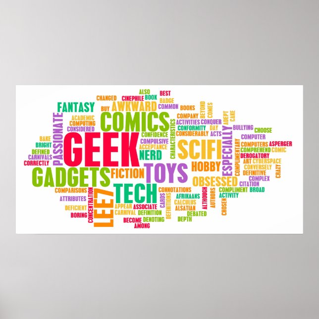 Geek Culture Poster (Framsidan)