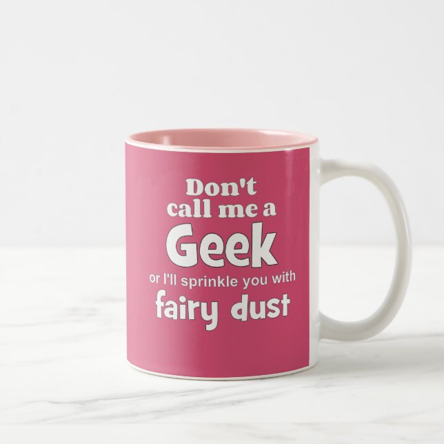 Geek Fairy dust wf Två-Tonad Mugg (Höger)