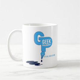 Geek Filosofi Kaffe Mugg
