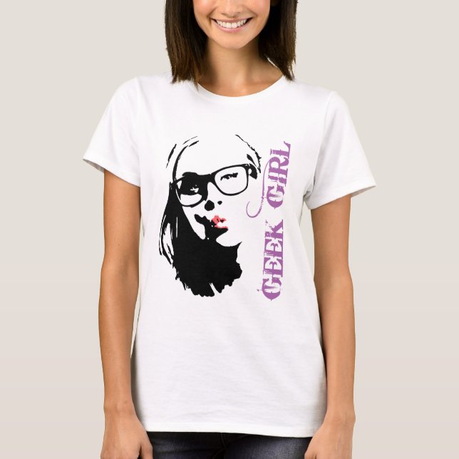 Geek Girl Tröja (Framsida)
