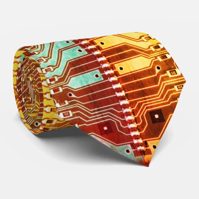 Geek & Glitch-kretskort robot Namn Slips (Rullad)