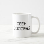Geek Goddess Funny Humor STEM Science Tech Math Kaffemugg<br><div class="desc">Den här roligten kommer mugg att göra dig ljusare! Ord "GEEK GODDESS" finns i ett futuristiska-teckensnitt. Perfekt för alla inom vetenskap,  teknik,  ingenjörsvetenskap eller matematik!</div>