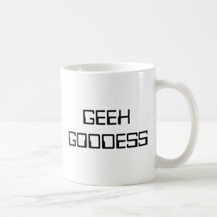 Geek Goddess Funny Humor STEM Science Tech Math Kaffemugg