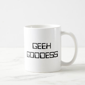 Geek Goddess Funny Humor STEM Science Tech Math Kaffemugg