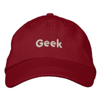 Geek Hat Broderad Keps