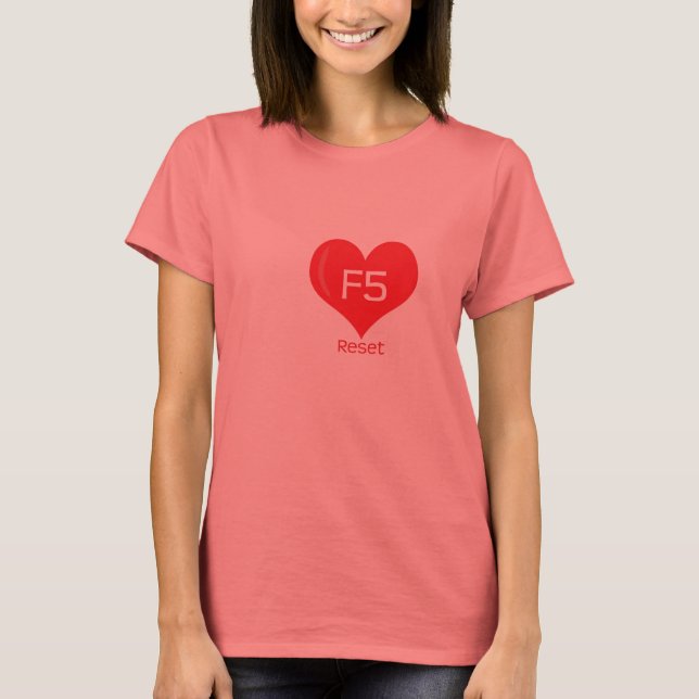 Geek Heart T-shirt (Framsida)