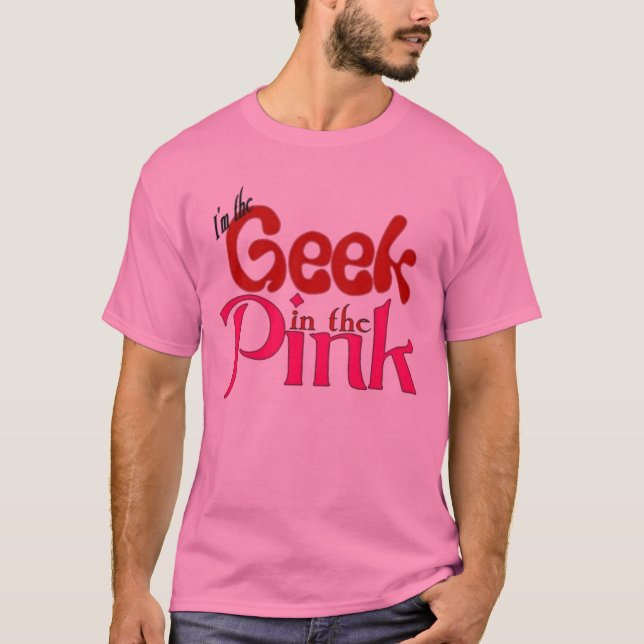 Geek i rosorna tee (Framsida)