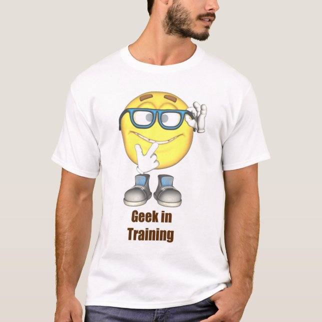 Geek i utbildningsT-tröja Tröja (Framsida)