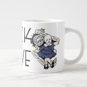 Geek Kärlek Oly Binewski "A true freak" Jumbo Mug Mugg