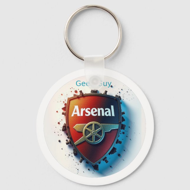 Geek Keychain - Arsenal Nyckelring (Framsida)