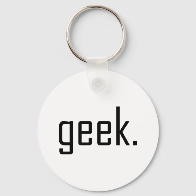 Geek Keychain Nyckelring (Framsida)