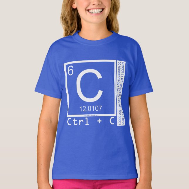 Geek Me! Carbon Copy T-shirt (Framsida)