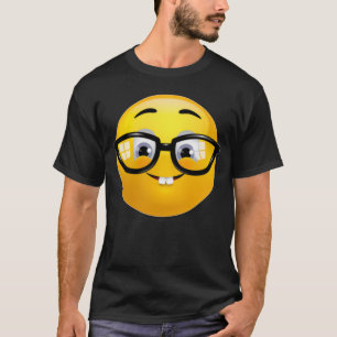 Geek Nerd emoji T Shirt