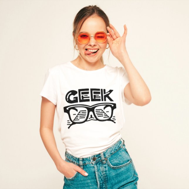 "Geek" Nerdy T Shirt (Skapare uppladdad)