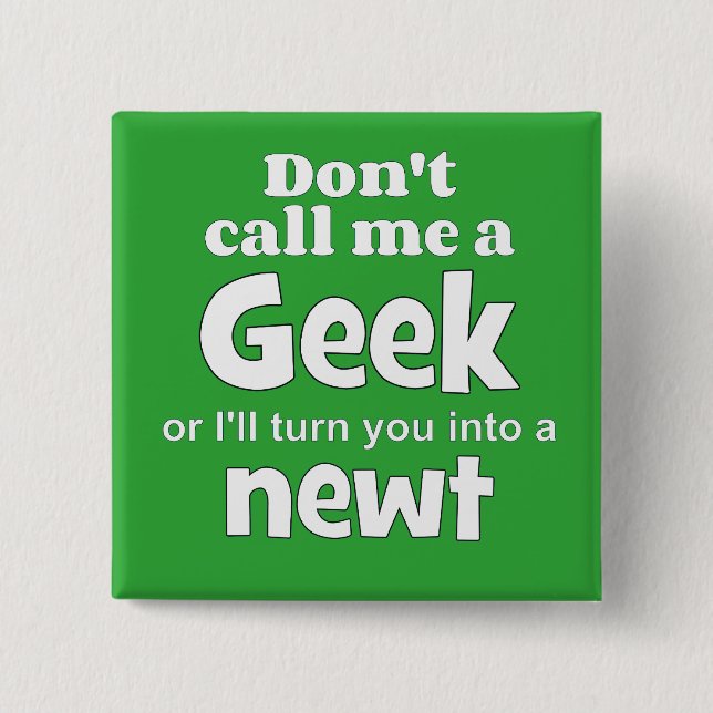 Geek newt wf knapp (Framsida)