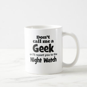 Geek Night Watch bf Kaffemugg