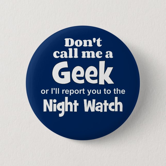 Geek Night Watch wf Knapp (Framsida)