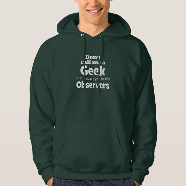Geek Observers wf Sweatshirt (Framsida)