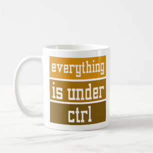 Geek Office-kodning - allt finns under CTRL Kaffemugg