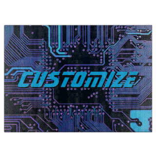 Geek Out Anpassningsbar PCB Blue Electronic Circui