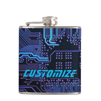 Geek Out Anpassningsbar PCB Blue Electronic Circui Fickplunta