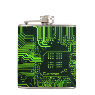 Geek Out Anpassningsbar PCB Grönt Electronic Circu Fickplunta