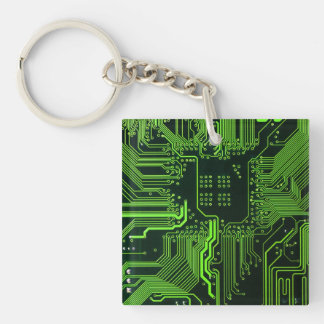 Geek Out NERD PCB Grönt Electronic Circuit Board