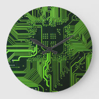 Geek Out NERD PCB Grönt Electronic Circuit Board