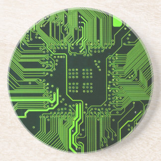 Geek Out NERD PCB Grönt Electronic Circuit Board Underlägg