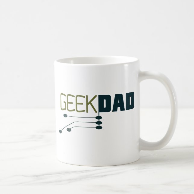 Geek Pappa Kaffemugg (Höger)