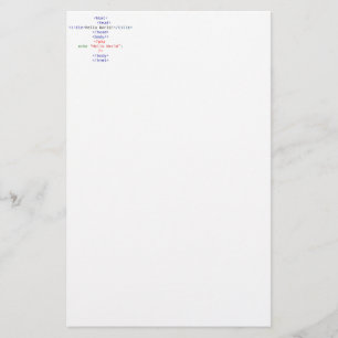 Geek php Hälsning Brevpapper