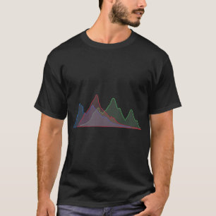 Geek Premium för histogram-fotografi T Shirt
