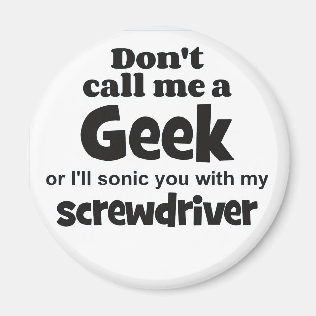 Geek screwdriver bf magnet (Framsidan)